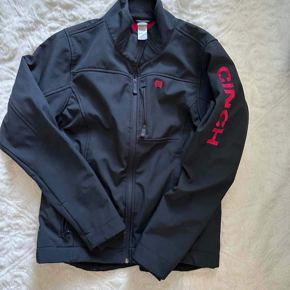 Cinch womens Black Softshell Jacket